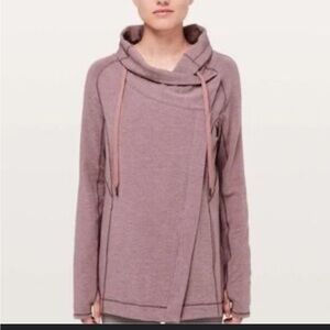lululemon athletica Purple Hooded Sweater